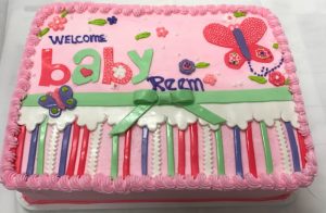 Young Girl Pink Cake
