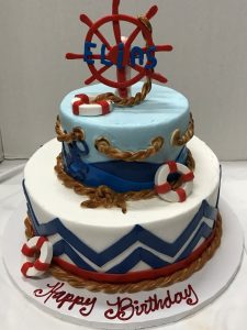 Sailing Birthday Cake