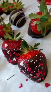 Chocolate covered strawberries 