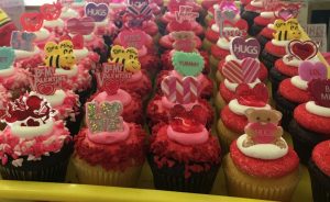 Valentine's Day cupcakes