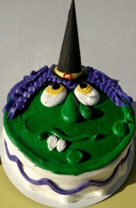 Witch Halloween Cake