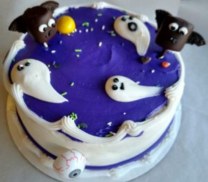 Ghost Halloween Cake
