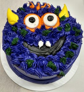 Monster Halloween Cake