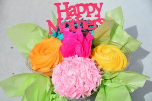 Mother's Day cupcakes